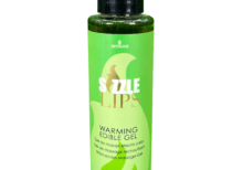 Sensuva Sizzle Lips Warming Edible Gel Caramel Apple 4.2 fl. oz. (125 ml)