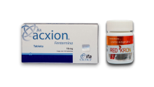 Acxion 15mg y Red Kron 30 Tabletas